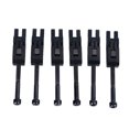 thumbnail image 1 of <p>Bridge Saddle Replacement Roller Bridge Saddle Metal Bridge Saddles 6Pcs Electric Guitar Bridge Saddle Double Locking Tremolo Metal Roller Screw Saddle Replacement</p>, 1 of 7