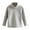 Grey, variant on Kids Thermal Turtleneck Boys Girls Long Sleeve Sweater Soft Slim Stretchy Pullover Tops Solid Basic Undershirts