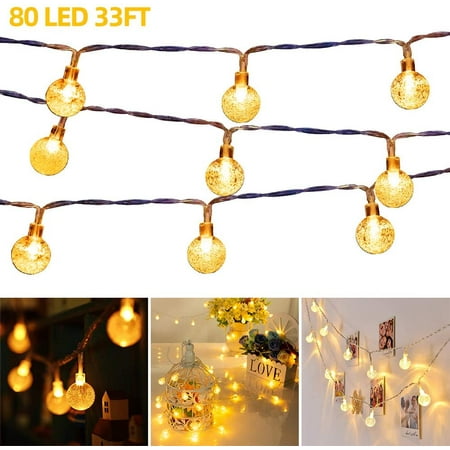 2 Pack 33Ft 10M Fairy Lights Indoor String Light Twinkle ...