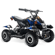Rosso Motors Kids ATV Electric Quad Bike S Blue- Ride up to 2 hours on a single charge