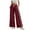 Wine, variant on Men Tear Away Athletic Pants Sweatpants Side Split Snap Open Bottom Wide Leg Breakaway Joggers Workout Pants (Dark Blue, L)