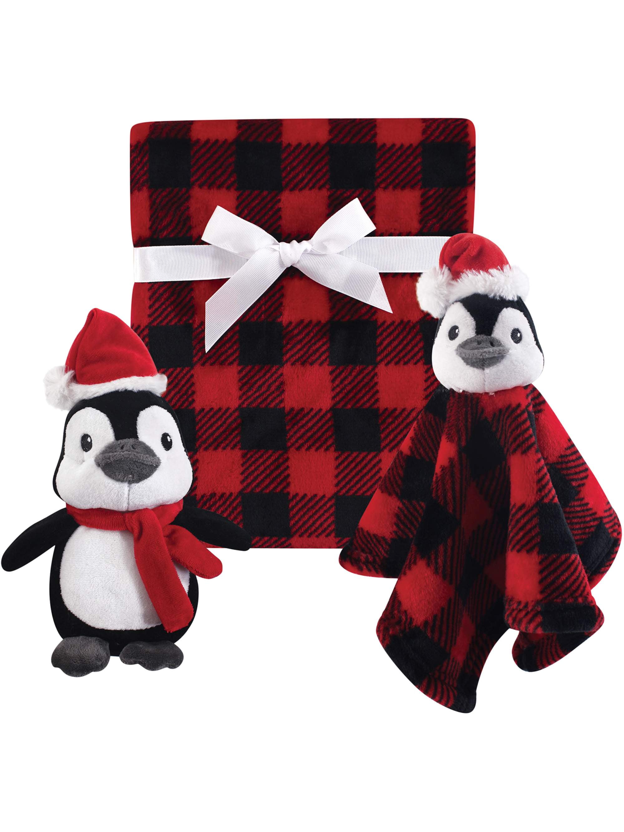 Hudson Baby Boy and Girl Plush Blanket, Plush Toy and Security Blanket