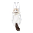 thumbnail image 1 of Bonita mochila de peluche con forma de gato, bolsa creativa con forma de animal de peluche para niñas amantes de los gatos, 1 of 8