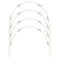 ALSLIAO Fiberglass Raised Bed Greenhouse Grow Tunnel Garden Hoop Kit even-sizes-5-prong-universal-clock-key-for-winding-clocks-walmart