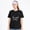 Black-53, variant on Unisex Cotton T-Shirt Pickleween Skeleton Pumpkin Graphic Halloween Tee