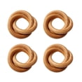 thumbnail image 2 of 12Pcs Wood Napkin Rings, Wood Circles for Macrame Napkin Buckles, Napkin Ring Holders for Farmhouse,Wedding,Table Decor, 2 of 7