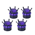 thumbnail image 4 of Bling Chrome Tires Stem Stems Rhinestone Tire Car Engine (Clear) -, 4 of 5