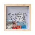 thumbnail image 1 of Adventure Archive Box, Ticket Shadow Box With Slot, Travel Shadow Box For Keepsakes, Ticket, Souvenir Travel Shadow Box, 7.8-11.4 Inch Memory Boxes, 1 of 8