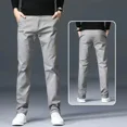 thumbnail image 3 of Pantalones de verano para hombre, rectos, finos, nuevos pantalones casuales para hombre, diseño estético, precio bajo, elegantes, tallas grandes, moda 2024 Y2k Xxxl, 3 of 5