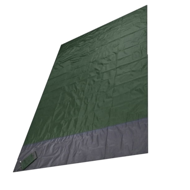 Advancent Colchoneta de playa plegable, resistente al agua, sin arena, para exteriores, portátil, con bolsillo con cremallera, reutilizable, para acampar, Deportes acuáticos Verde oscuro Advancent OD023119-04