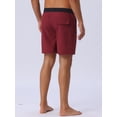 thumbnail image 3 of DARING DIVA Men's Lining Surfing Drawstring Swimming Shorts 36 Red, 3 of 6