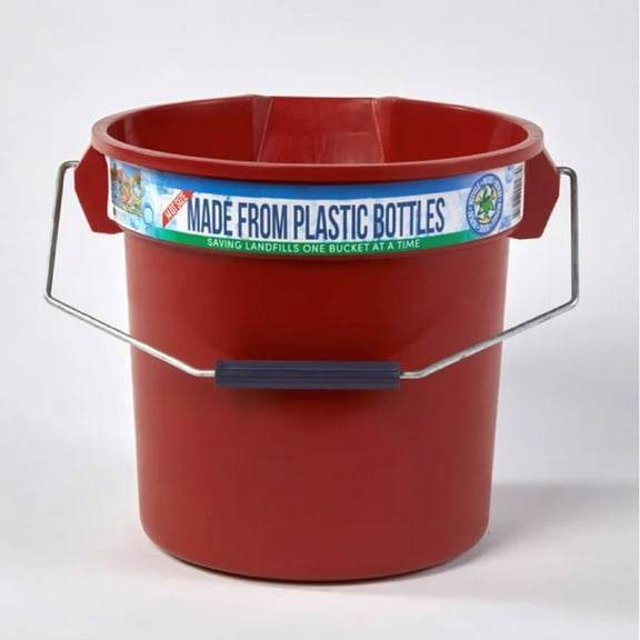 Made from Recycled Water Bottles, Heavy-Duty, Commercial All-Purpose BUCKET with FREE SPONGE INCLUDED