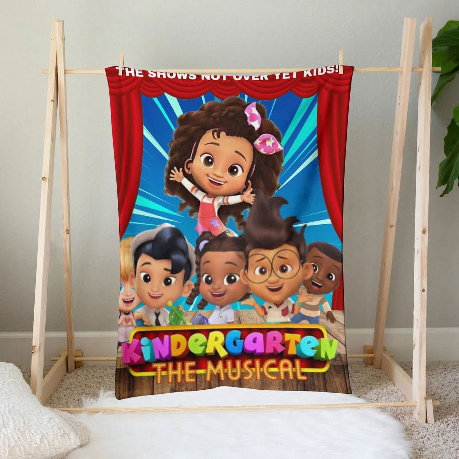 Kindergarten The Musical Throw Blanket Gifts for Fans Lover Girls Boys Women Present Hoodie Him Bed 30"x40"