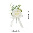 thumbnail image 2 of Oferta por tiempo limitado!Pulsera de ramillete de muñeca, ramillete y ramillete de graduación, pulsera de ramillete de rosas para fiesta de graduación de aniversario de boda, 2 of 2