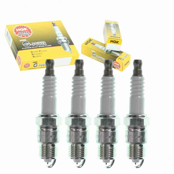 4 pc NGK 2869 G-Power Spark Plugs for 3025 3036 3036-2 4007 4008 4207 4208 6712 AP25 AP25DP2 AP26 HR9BP HR9BPP30X HR9BPX HRBPX Ignition Wire Secondary Fits select: 1976-1986 CHEVROLET C10