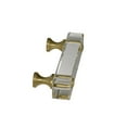 thumbnail image 3 of CKP #G-85 Elegance Collection 3 in. (76mm) Glass Pull, Clear with Satin Brass Base, 3 of 4