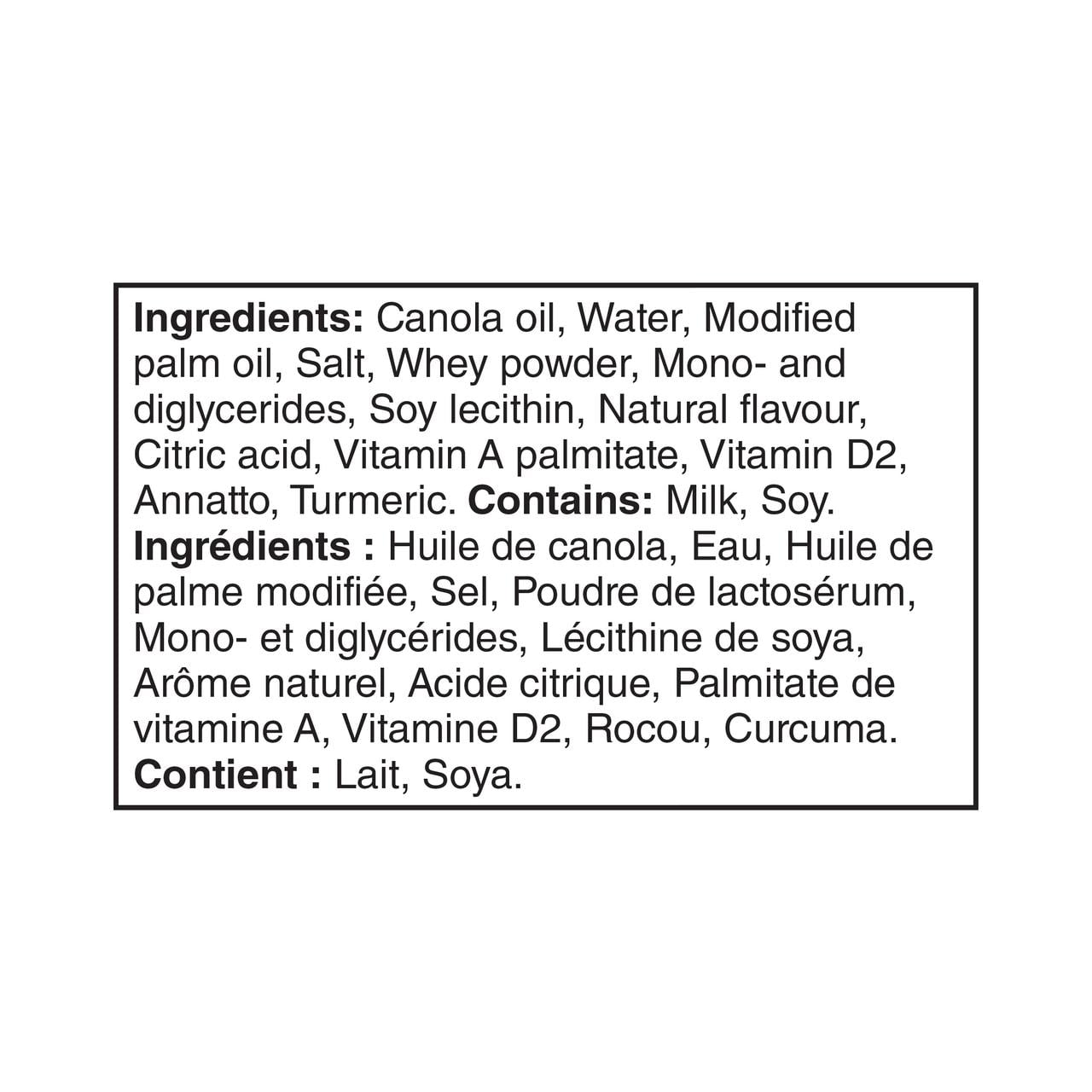 Great Value Original Margarine, 850 g