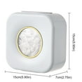 thumbnail image 3 of YoaNJYGR Marinating Container Pantry Canisters Large Glass Food Storage Containers Kitchen Necessities for New Home Storage with Wall Mounted Fresh Bag Organizer Kitchen Bathroom Plastic, 3 of 6