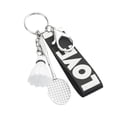 thumbnail image 1 of Creatieve Bádminton Colgador Polsband Lanyard Colgador Colgador Colgador Negro, 1 of 7