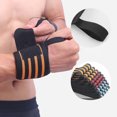 thumbnail image 3 of Bangcool Wrist Wrap Unisex Fashion Thumb Loop Wrist Compression Strap Wrist Support Brace, 3 of 10