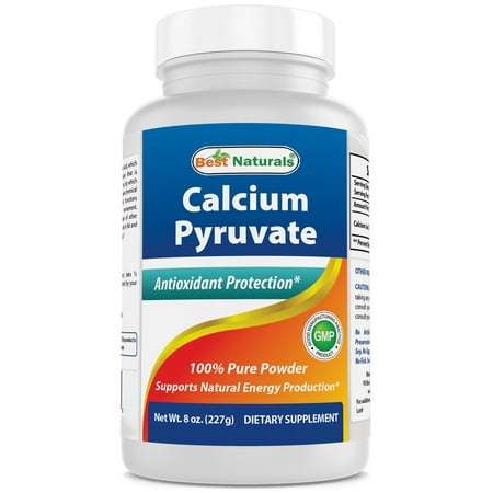 Best Naturals Calcium Pyruvate Powder 8 OZ (The Best Mineral Supplement)