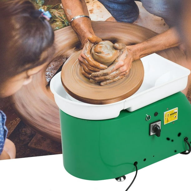 Machine à poterie électrique Zerodis, roue d'art en argile électrique de 24  cm, pour les étudiants et les amateurs la plupart des utilisateurs 