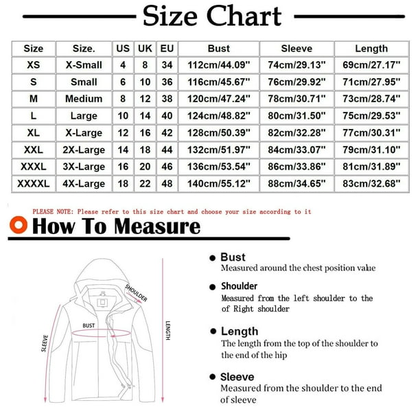 Awdenio Mens Winter Coat Long sleeved Hooded Windproof Waterproof Thickened Outdoor Sports With Pockets Zipper Warm Jacket Size XS 4XL
