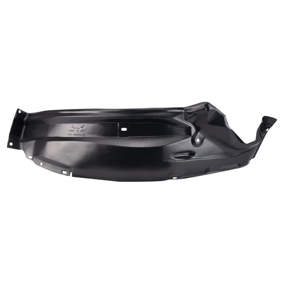 TRQ Front Right Rearward Inner Fender Liner Black Passenger Side Fits Select 2003-2007 Nissan Murano NI1249109