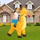 thumbnail image 3 of Disfraz inflable One Casa Ride On Giraffe para niños de 4 a 6 años, 3 of 8