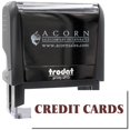 thumbnail image 1 of Large Self-Inking Credit Cards Stamp, Trodat Printy 4913, Press and Print Stamping, Impression Size 7/8" x 2-1/4", Up to 10,000 Impressions - Brown Ink, 1 of 10