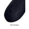 thumbnail image 5 of Hanerdun Men Crew Socks Soft Dress Socks, 6 Pairs, Navy Blue, Size 9-11, 5 of 5