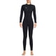 thumbnail image 1 of Sela de buceo 3mm de traje de neopreno SCR Traje de buceo de neopreno de una pieza Traje de surf cuerpo completo para buceo Snorkeling Surfing Natación Negro M seitruly OD003294-09, 1 of 7