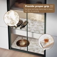 thumbnail image 2 of Shelf Liners for Kitchen Cabinets Non-Adhesive 11.8in×10ft Non Slip Drawer Liner Christmas Gifts (Gold Roses), 2 of 6