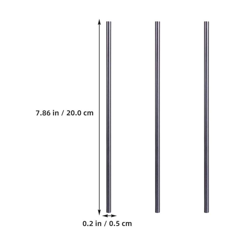 12 Pcs  Graphite Stir Sticks Graphite Stir Rod Mixing Stirring Rod for Melting Metals