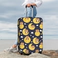 thumbnail image 5 of Cauagu Moon Bear Print Travel Luggage Cover,Travel Dust-proof Suitcase Cover Softside Suitcase Protector for 18-32inch,Not Included Suitcase, 5 of 8