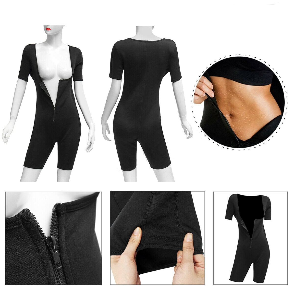 Full Body Shaper Bodysuit Shape Wear Thigh Trimmer Firm Slimming tummy