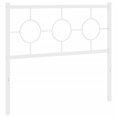 thumbnail image 2 of vidaXL Metal Headboard White 100 cm, 2 of 4