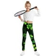 thumbnail image 4 of Children Girls Boys St. Patrick's Printed Legging Pants Children Kids Thin Wearing Long Sports Pants, 4 of 5
