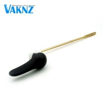 Bathroom Toilet Lever Handle Angle Fitting Side Mount Toilet Lever Handle Zinc Alloy Black Toilet Flush Handle For Bathroom