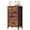 Rustic Brown, variant on edx 3 Fabric Drawer Dresser, Vertical Storage Organizer with Removable Fabric Drawers, for Living Room, Bedroom, Entryway, Rustic Brown