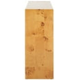 thumbnail image 4 of SAFAVIEH Cella Mission Natural Wood Rectangle Console Table (34 in. W x 11 in. D x 28 in. H), 4 of 10