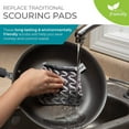 thumbnail image 4 of Skoy Scrub Set of 2 Reusable Kitchen Scouring Pads, Monochromatic, 4 of 4