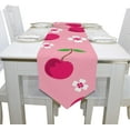 thumbnail image 6 of Coolnut 13"x70" Rectangle Cherry and Blossom Printed Table Runner for Wedding Birthday Holiday, 6 of 7