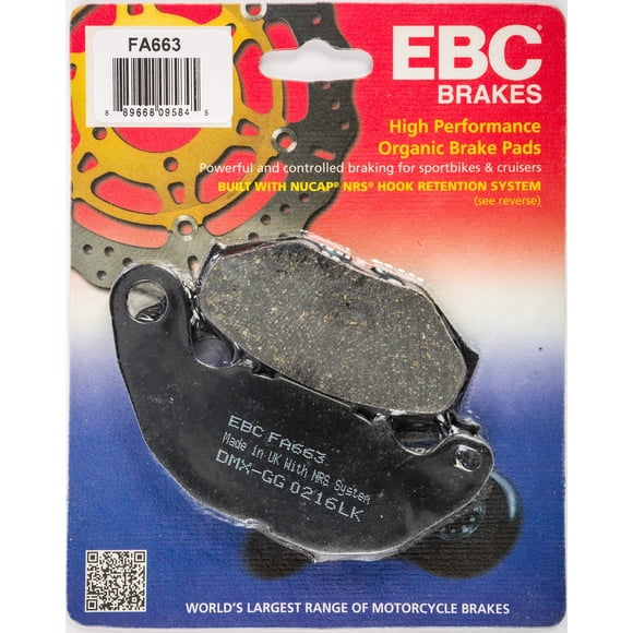 EBC FA663 Organic Disc Brake Pad
