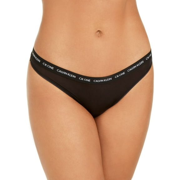 Calvin Klein Womens One Micro Singles Thong Underwear