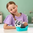 thumbnail image 4 of Little Live Pets My Really Real Puppy Minis Aurora the Husky Interactive Puppy 20+ Sounds & Reactions Ages 5+, 4 of 9
