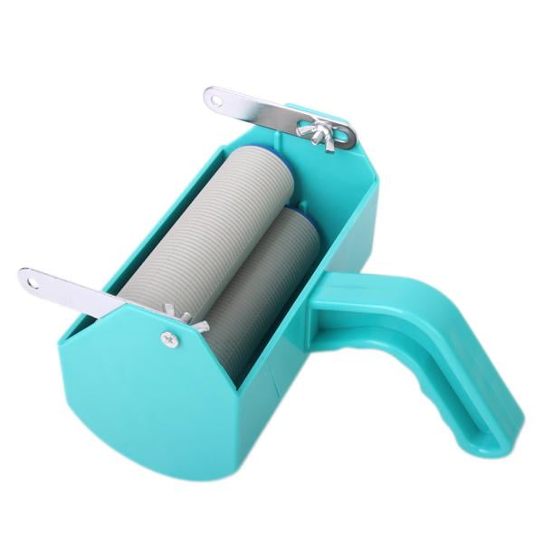 Plástica Portátil De dibujar De Decoración Para El Cepillo Del Rodillo De dibujar De Pared Del Caucho DIY De 7 Pulgadas perfecl Máquina de pintura de decoración de bricolaje de un solo color para cepillo de rodillo de 7 pulgadas