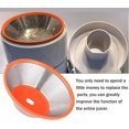 thumbnail image 3 of Pièce de Mixeur Pièce de Rechange pour Extracteur de Jus Panier Filtrant et Ensemble d'Outils en Forme de Lune Accessoires pour Extracteur de Jus Mixeur m, 3 of 5