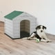 thumbnail image 1 of Casa Casita Hogar Refugio Interior Exterior Mascota Perro Ideal Raza Chica Plástica Resistente Confortable RIMAX, 1 of 6