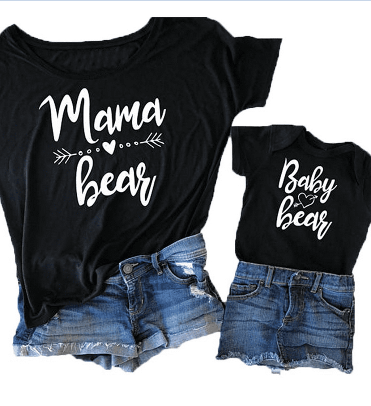 mother and daughter tops